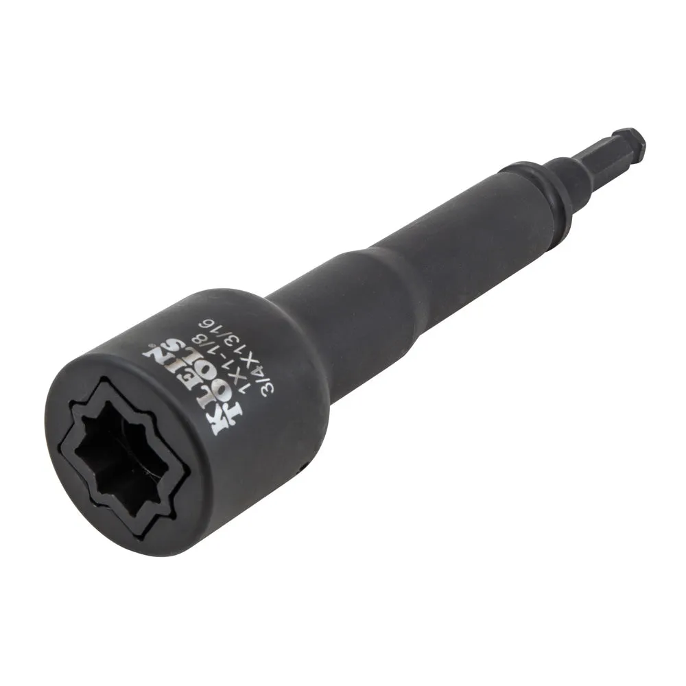 Klein 4-in-1 Square Impact Socket-(94-NRHD4)