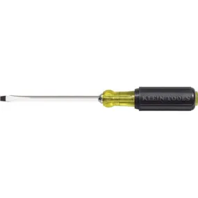 Klein Keystone Tip 8" Screwdriver with Heavy-Duty Square Shank (94-600-8)