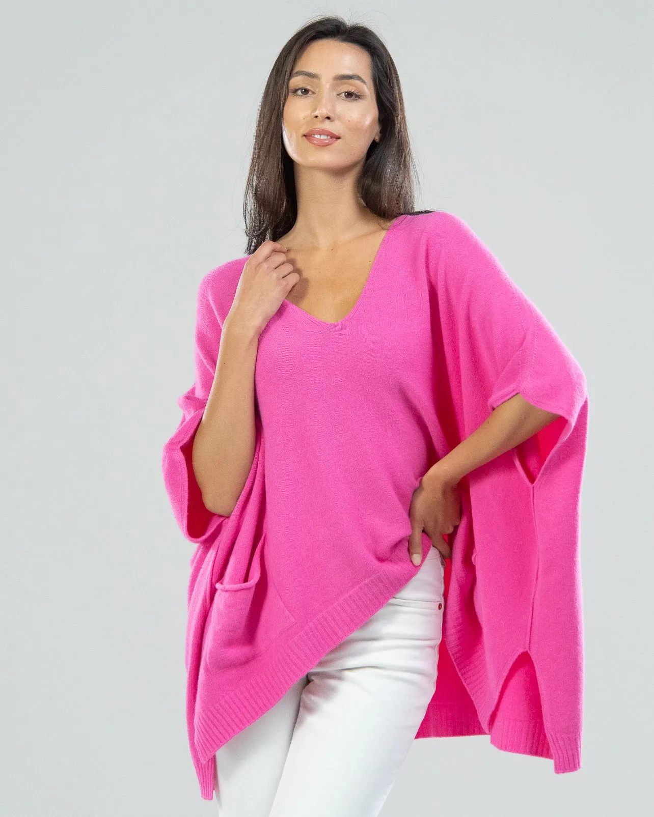 LIMITED RESTOCK | Poncho | Hot Pink