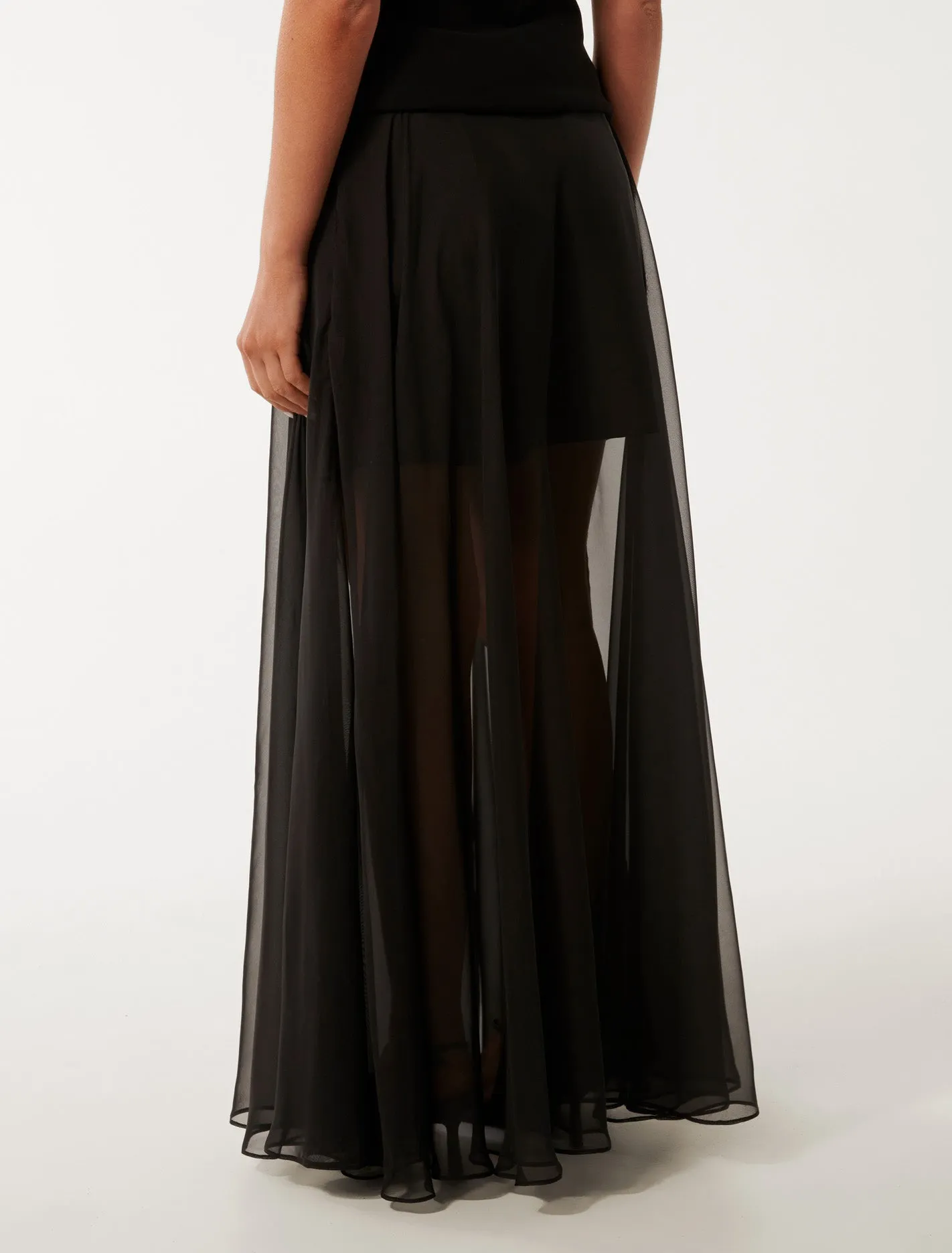 Lisette Sheer Maxi Skirt