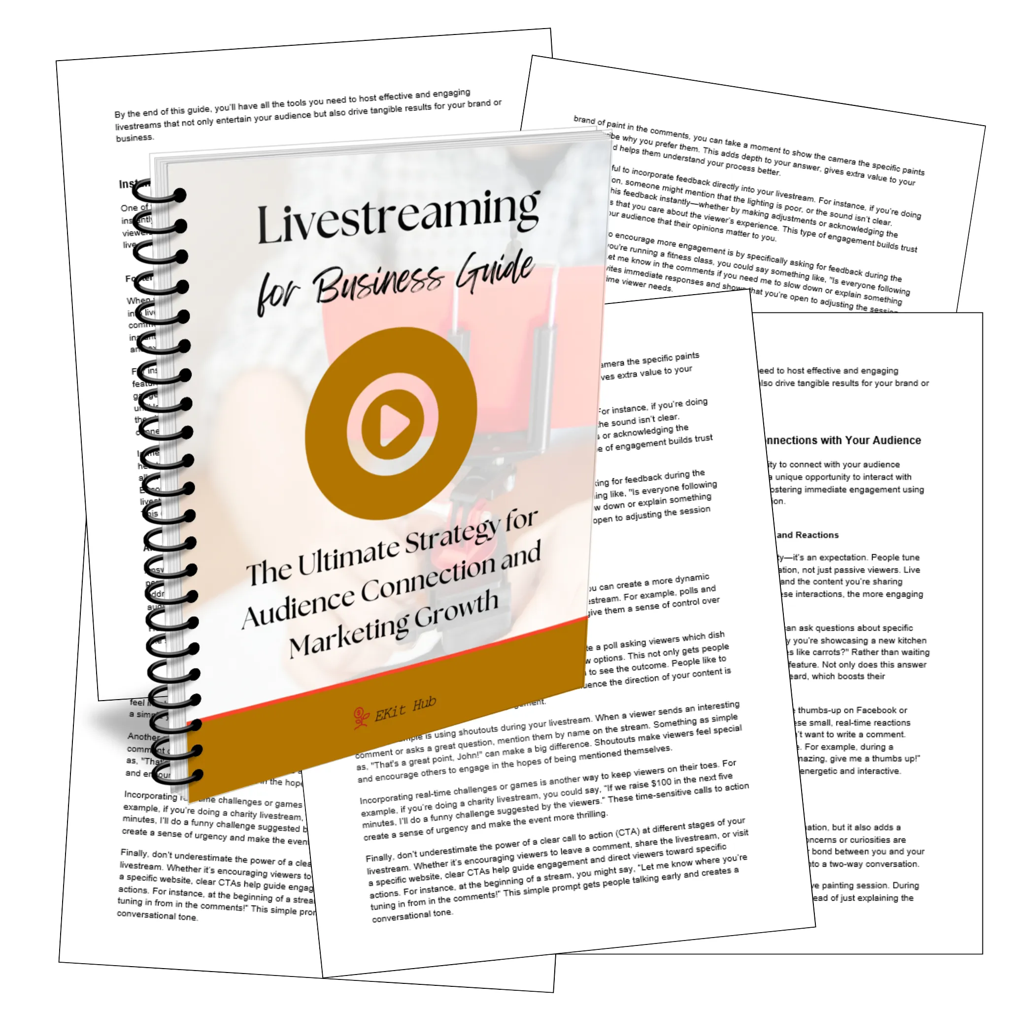 Livestreaming for Business Guide   Templates