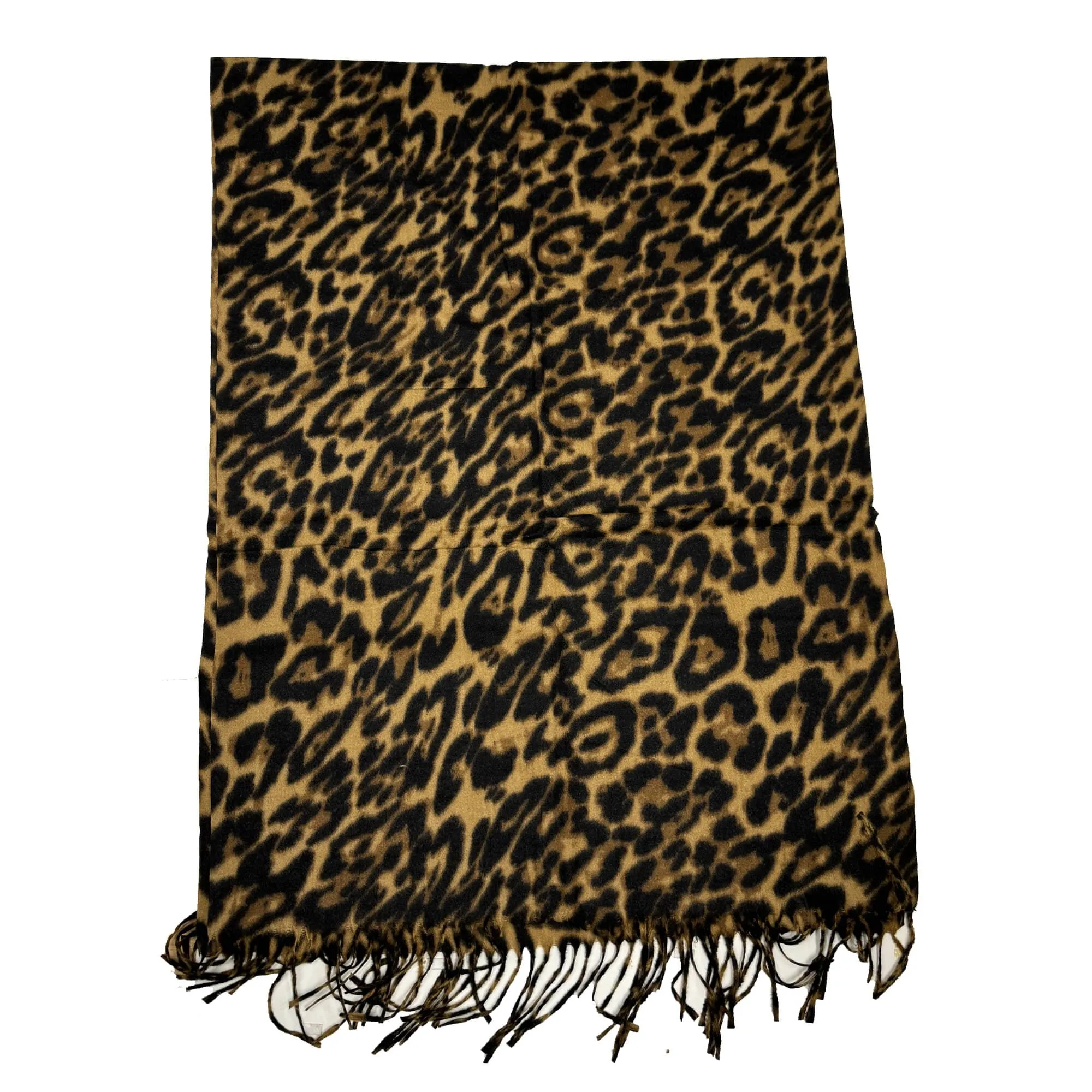 Long Leopard Print Thinsulate Scarf