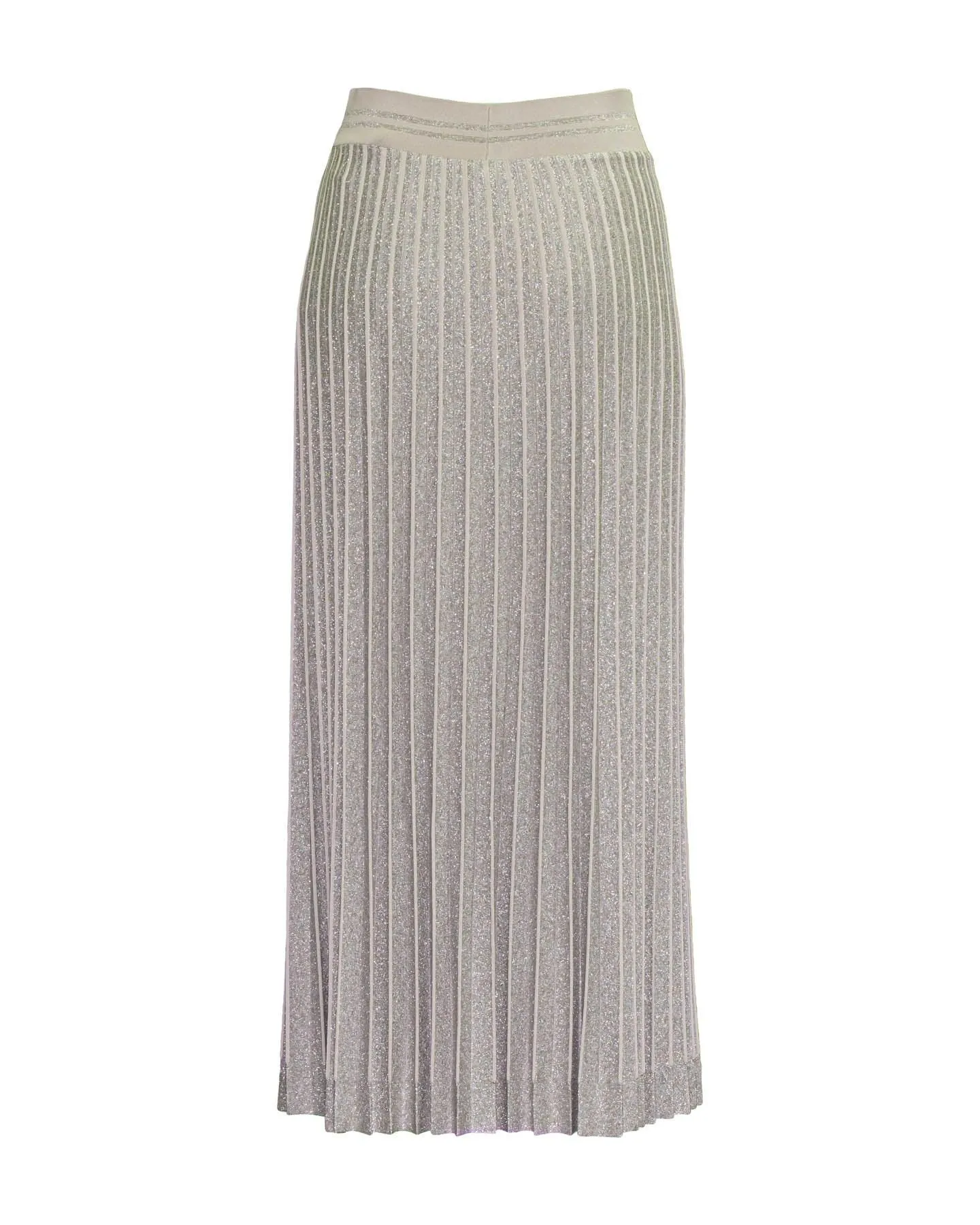 Long Pleated Skirt