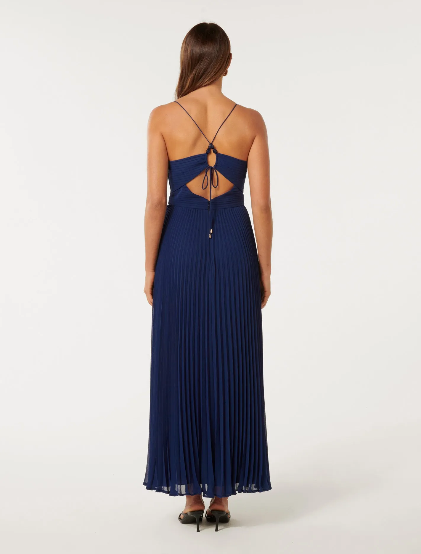 Loreto Pleated Maxi Dress