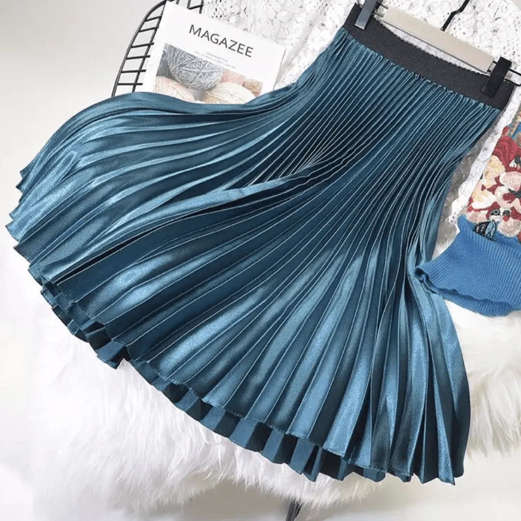 Luxury Pleated Skirt