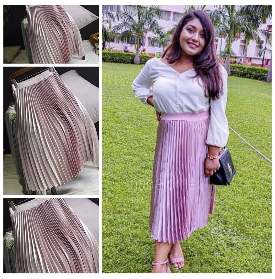 Luxury Pleated Skirt