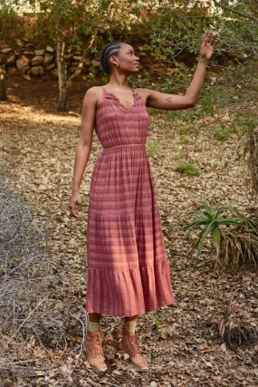 Malibu Sleeveless Tiered Maxi Dress