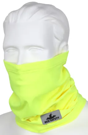 MCR Safety Hi-Vis Lime Insulated Fleece Neck Gaiter