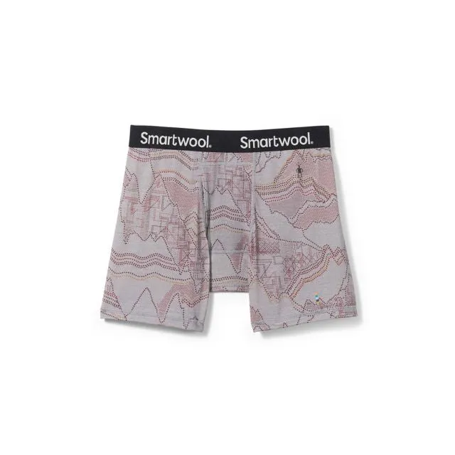 Men's Merino Print Boxer Brief Boxed