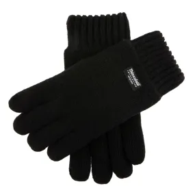 Men's Thinsulate-Lined Knitted Gloves