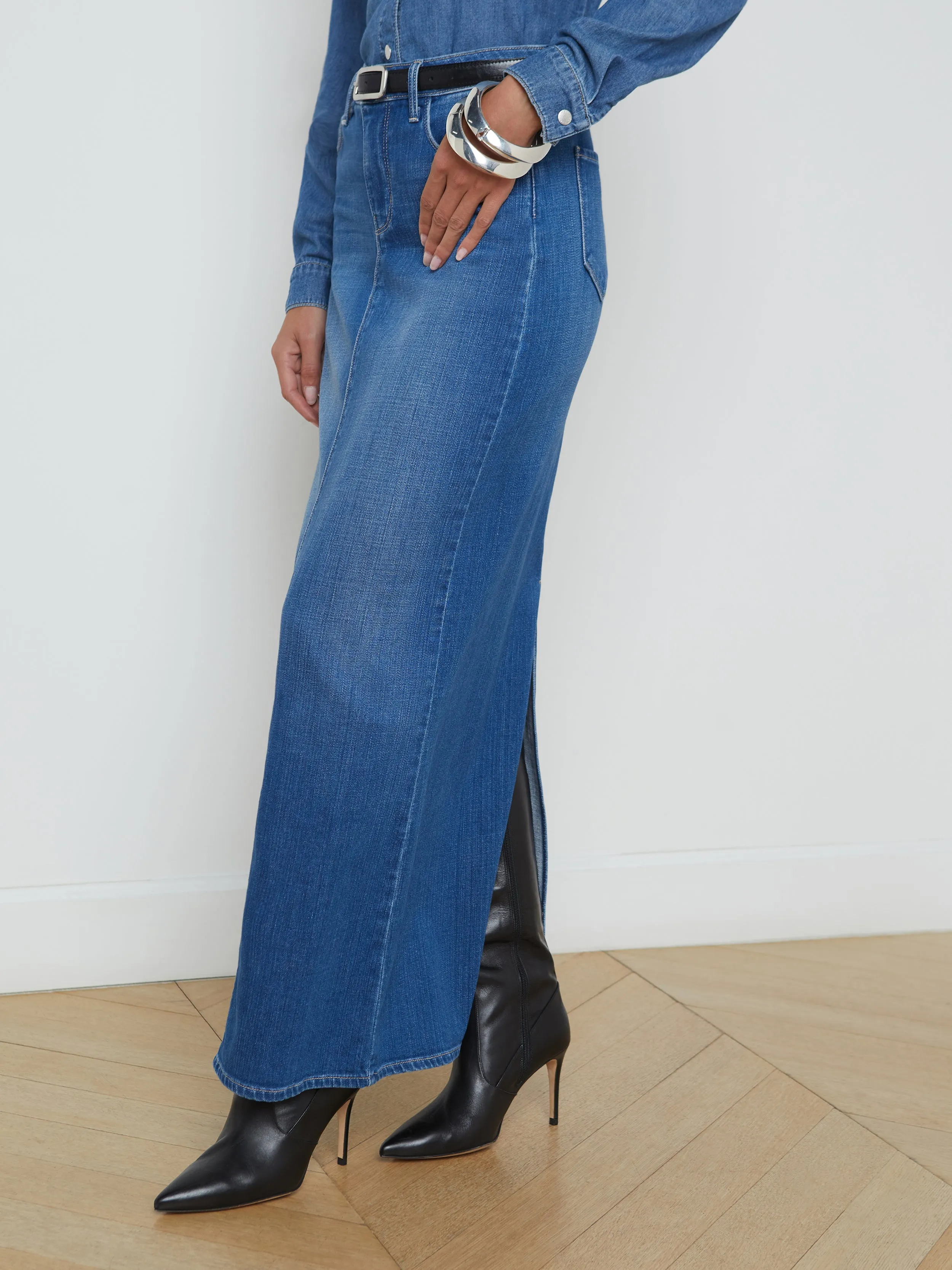 Miriam Denim Skirt