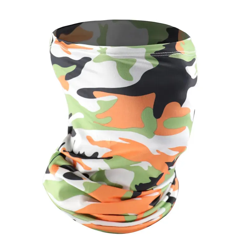 Multifunctional Outdoor Face Mask Camouflage UV Protection Bandana Scarf Neck  Fishing Hiking Cycling Head Wrap Cover