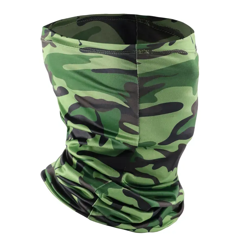 Multifunctional Outdoor Face Mask Camouflage UV Protection Bandana Scarf Neck  Fishing Hiking Cycling Head Wrap Cover