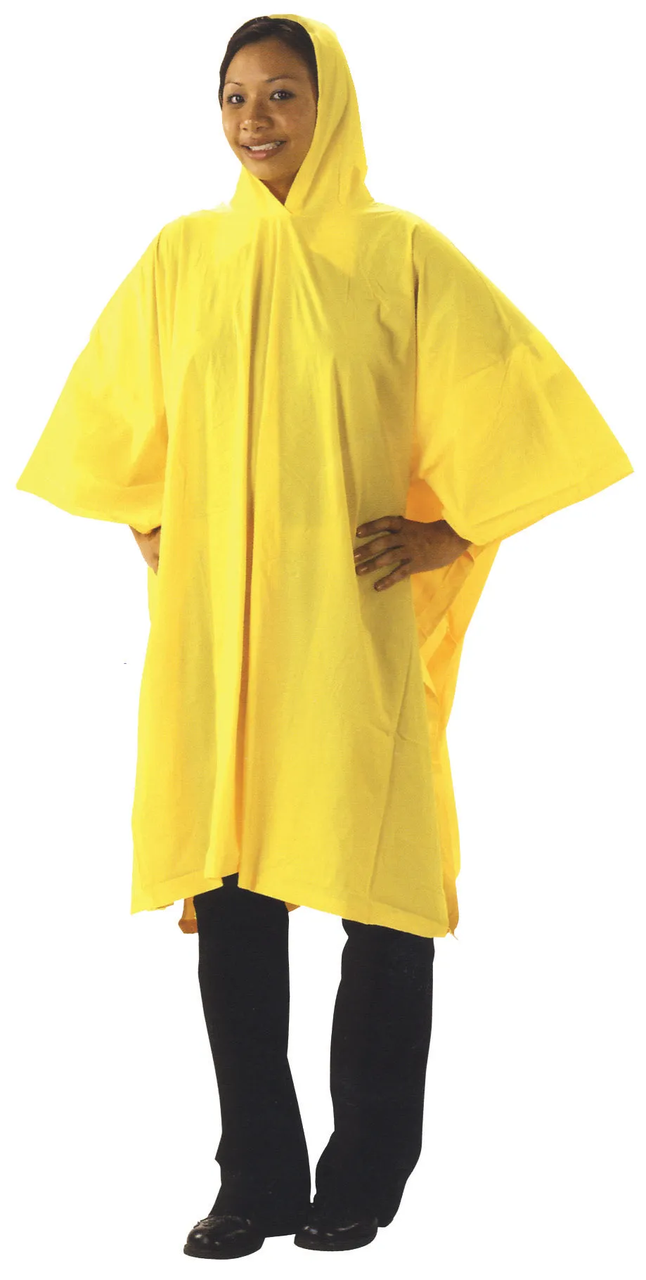 Neese Rain Poncho Yellow PVC