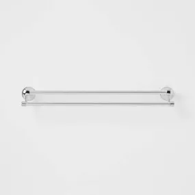 New - Casual Double Towel Bar Chrome - Threshold