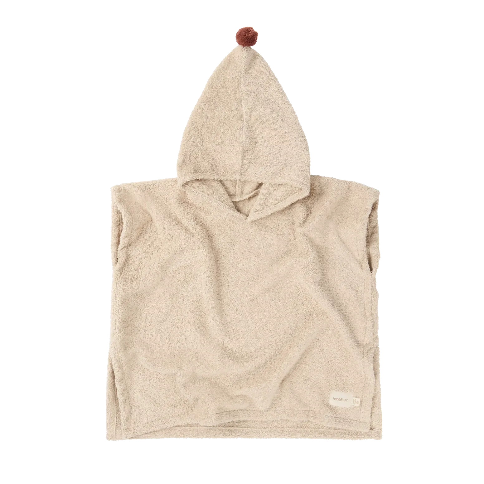 Nobodinoz So Cute Poncho 55x58cm - 3-5Y | Almond