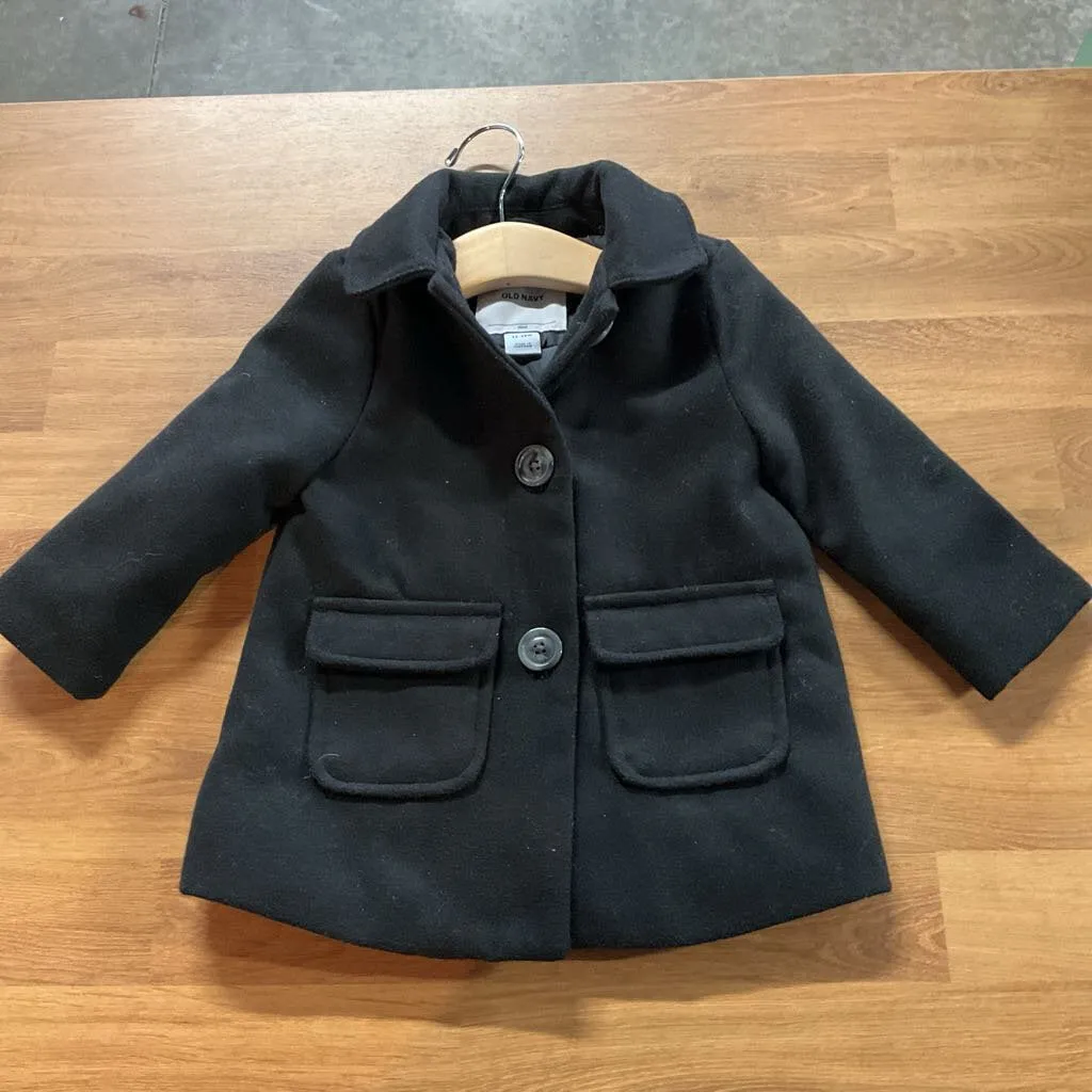 Old Navy Peacoat - 12/18m