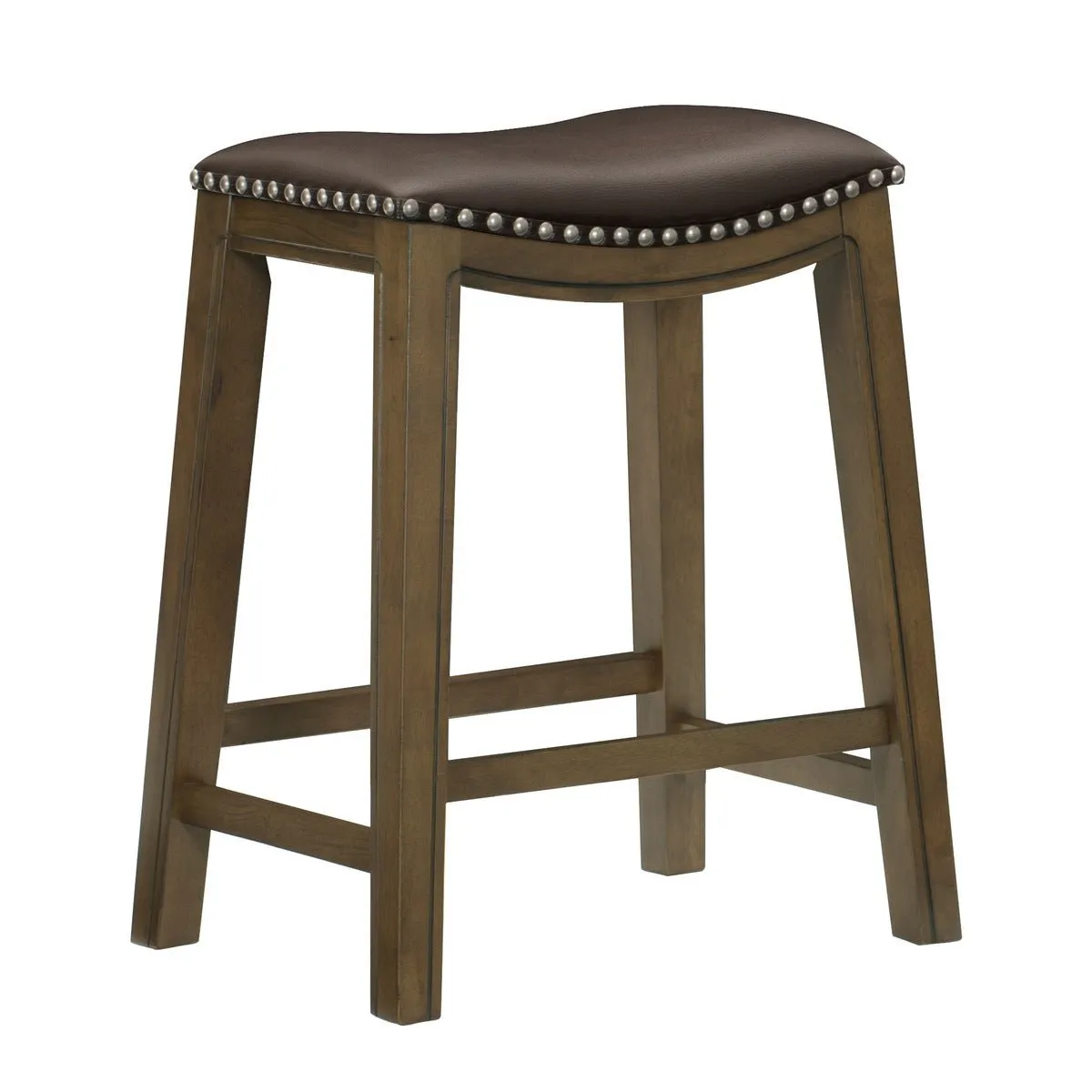 Ordway Counter Height Stool, Brown