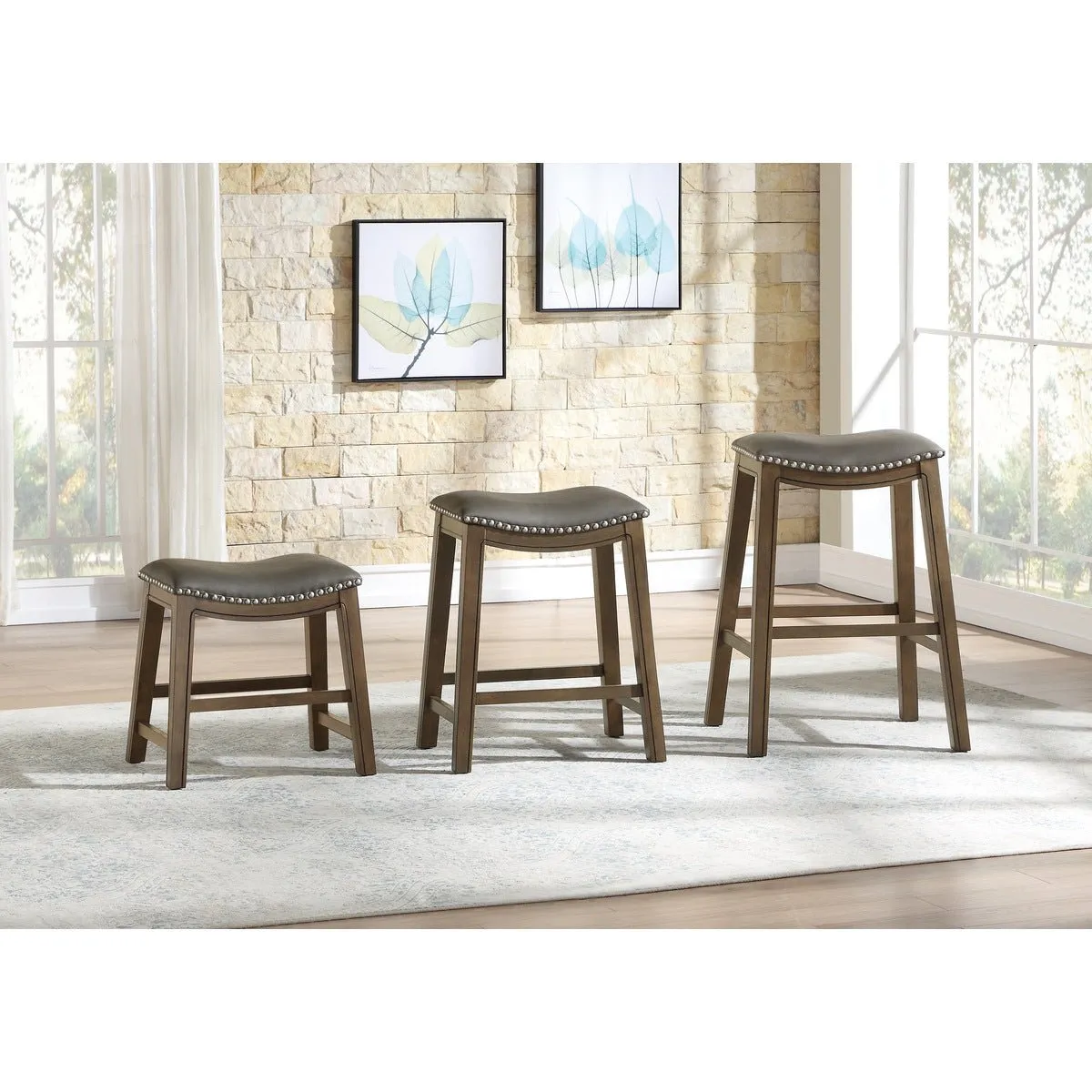 Ordway Counter Height Stool, Gray