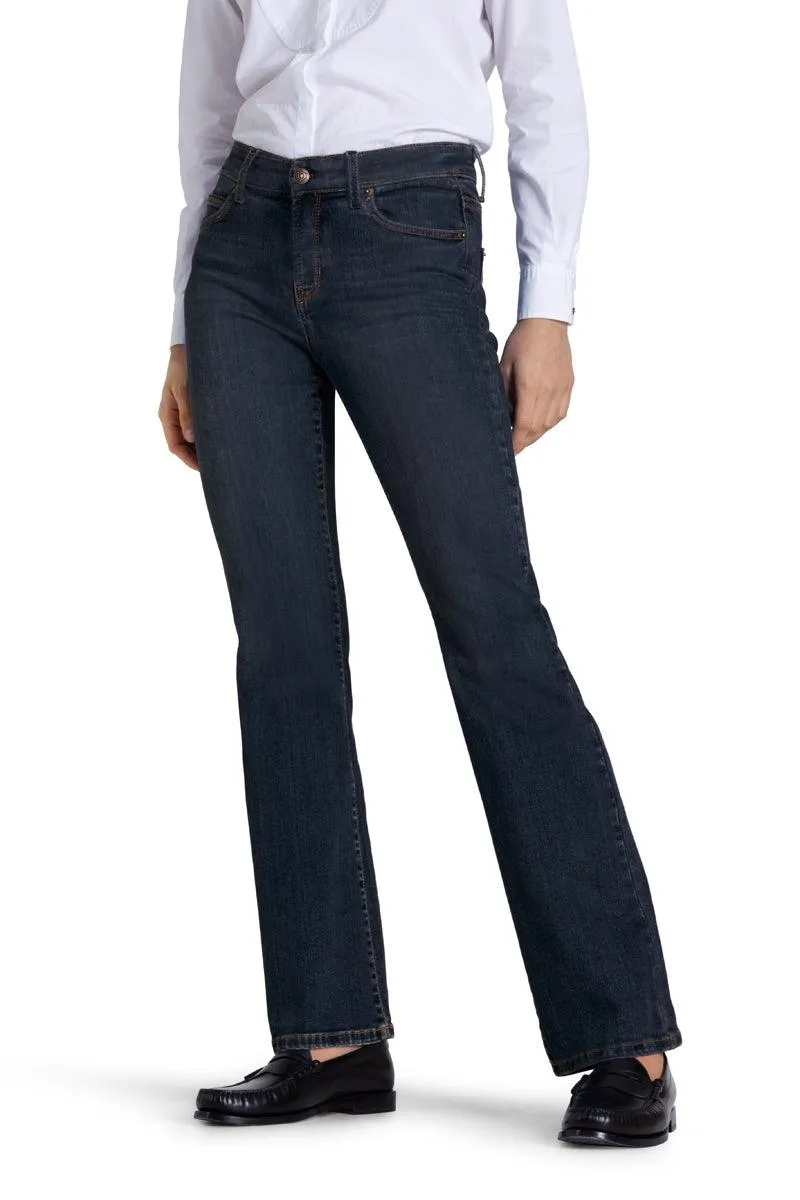 Paris Flared Dark Denim Jeans