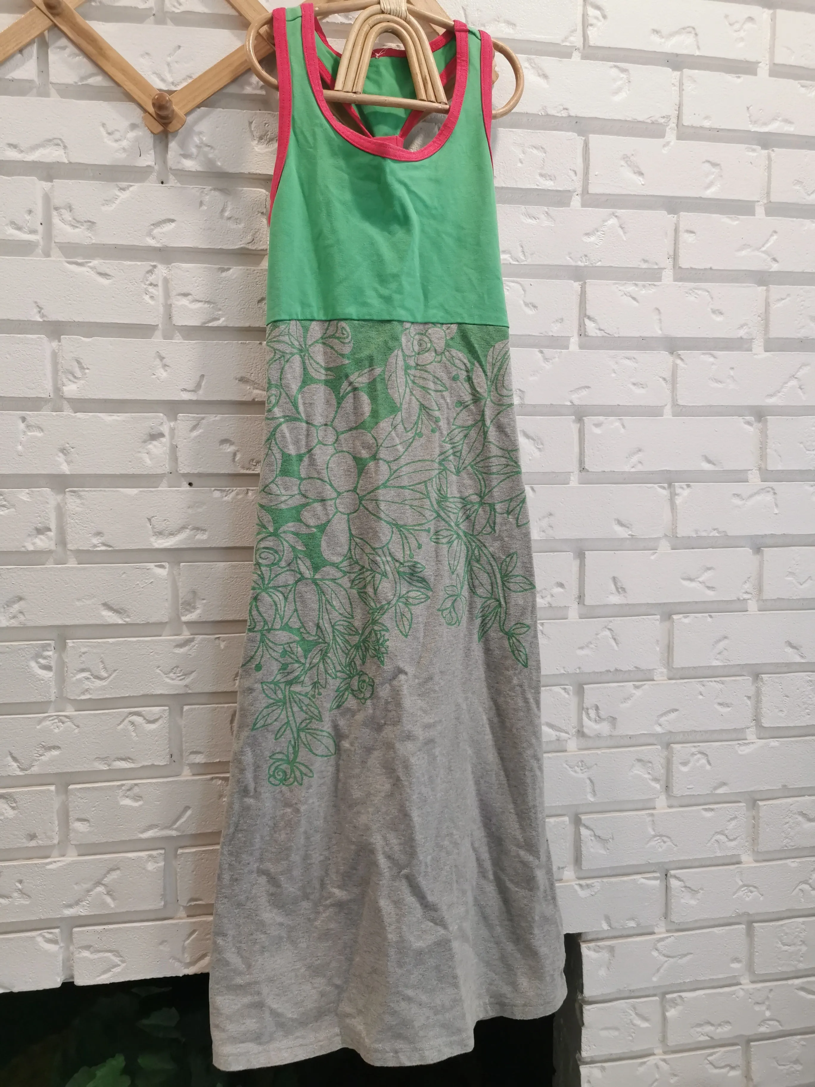 Peekaboo Beans Maxi Tank Dress (7y)