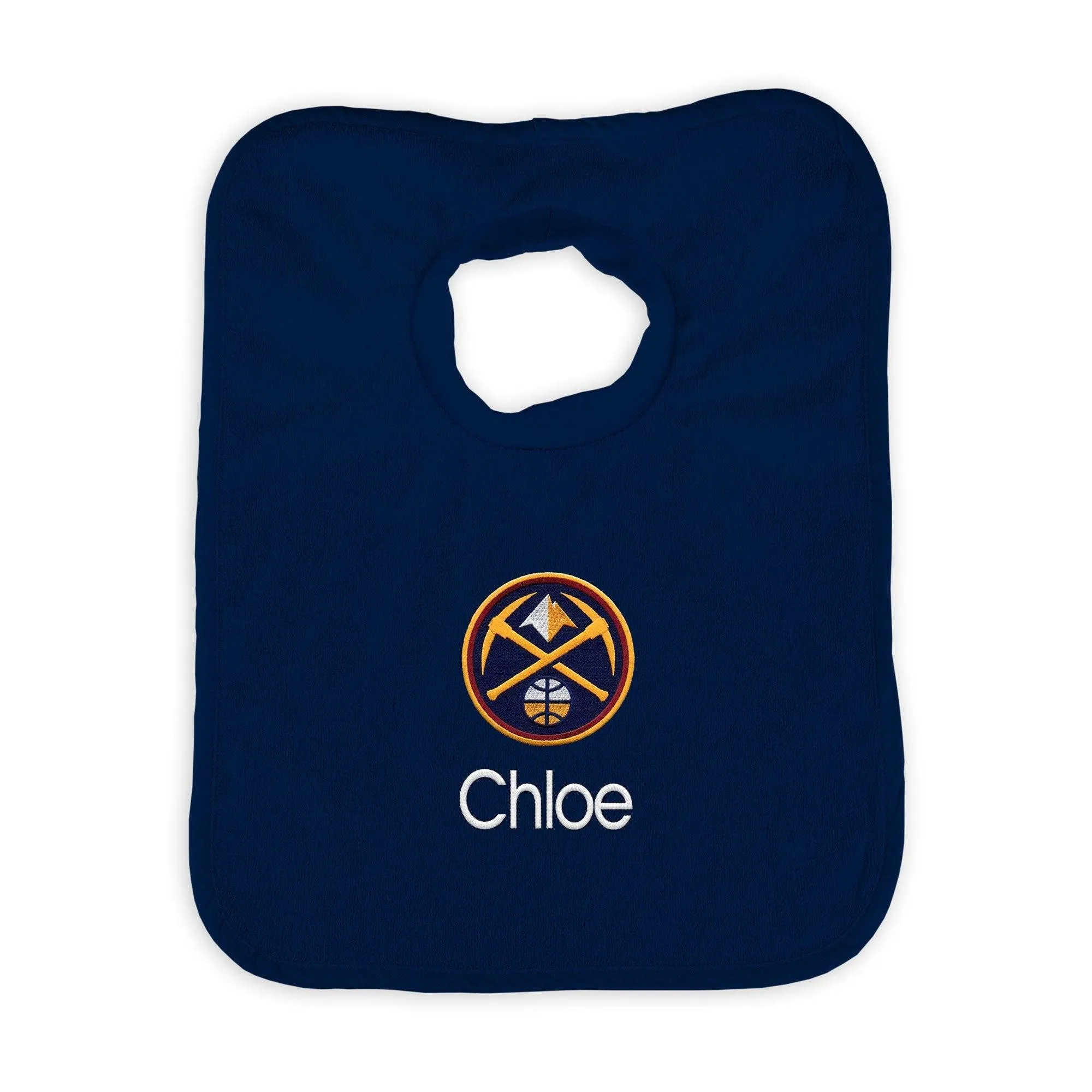 Personalized Denver Nuggets Pullover Bib