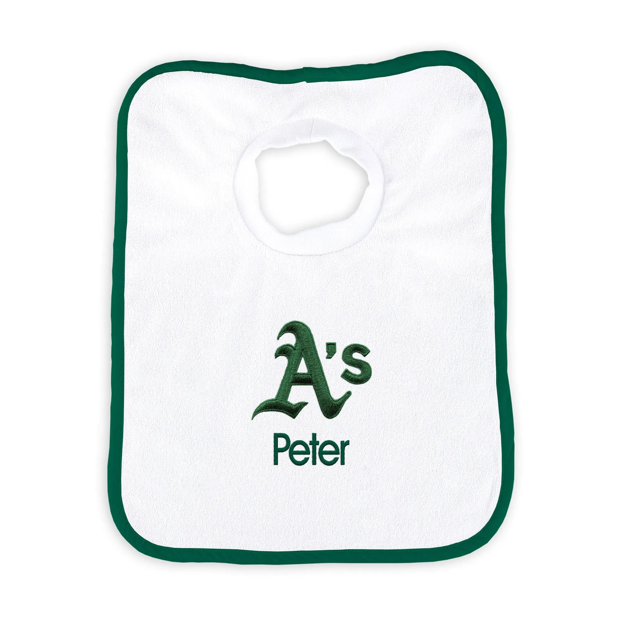 Personalized Oakland Athletics Pullover Bib