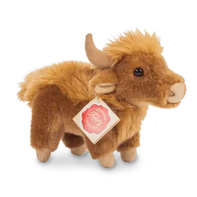 Plush Cute Highland Cow Standing 17 cm by Teddy Hermann