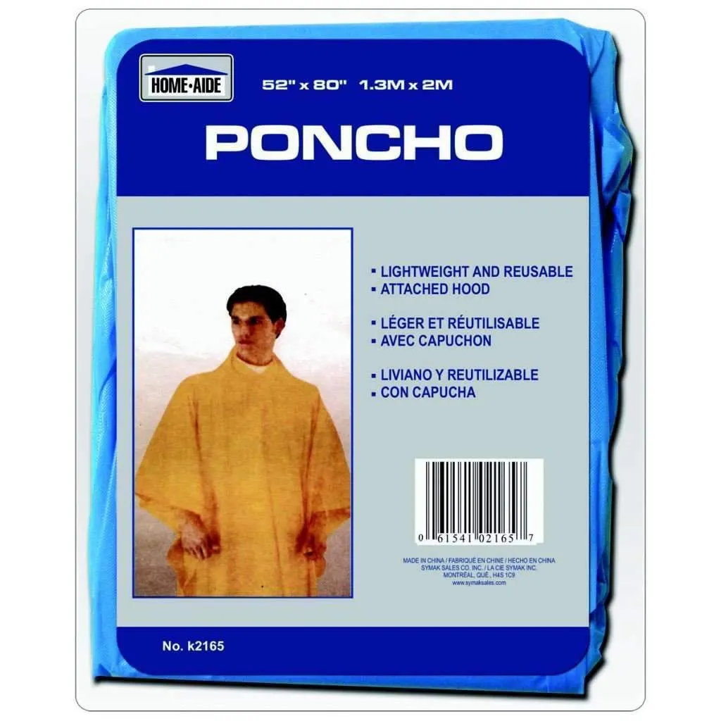 Poncho 52x80 Inch