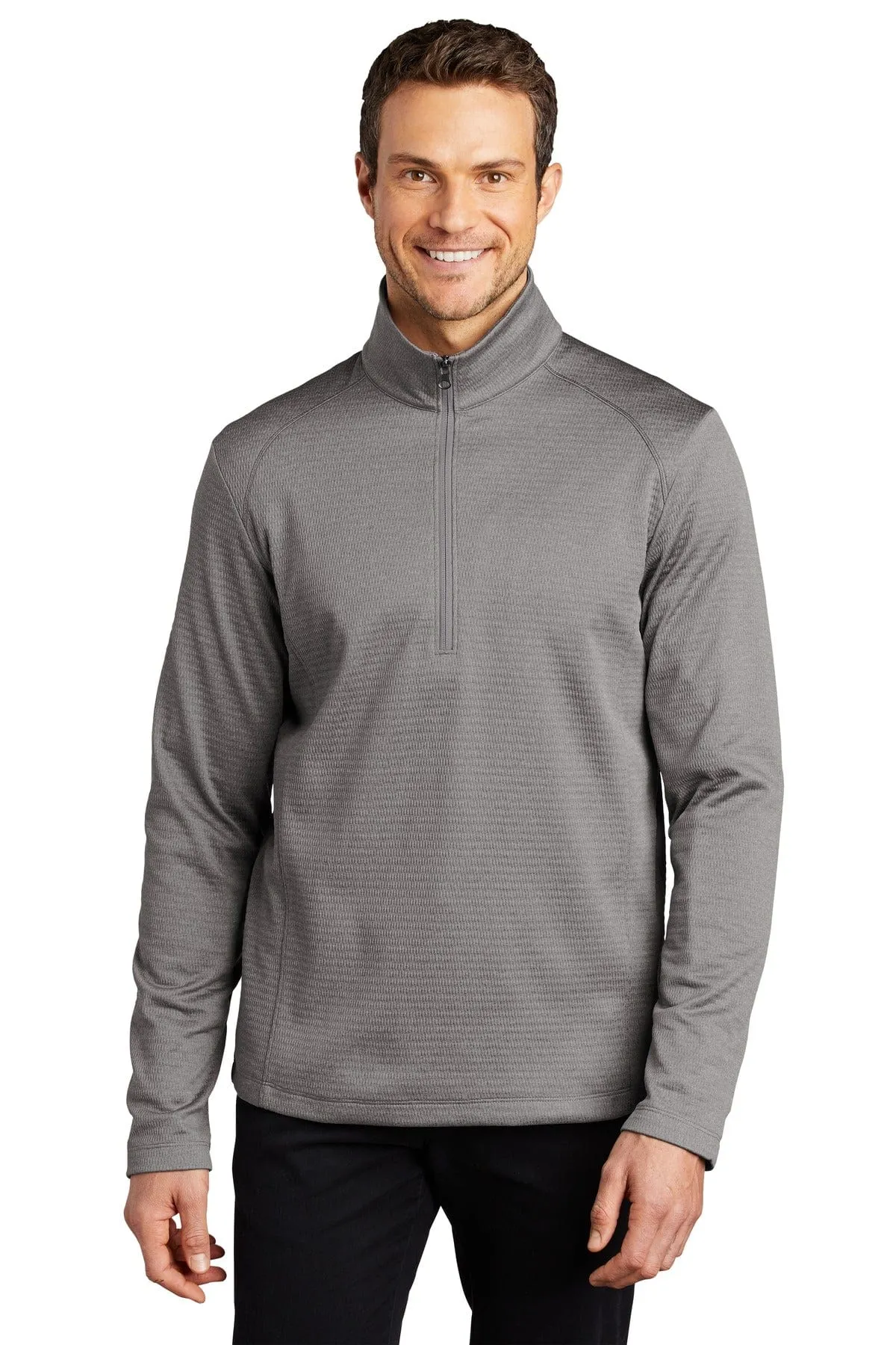 Port Authority®  Diamond Heather Fleece 1/4-Zip Pullover F248