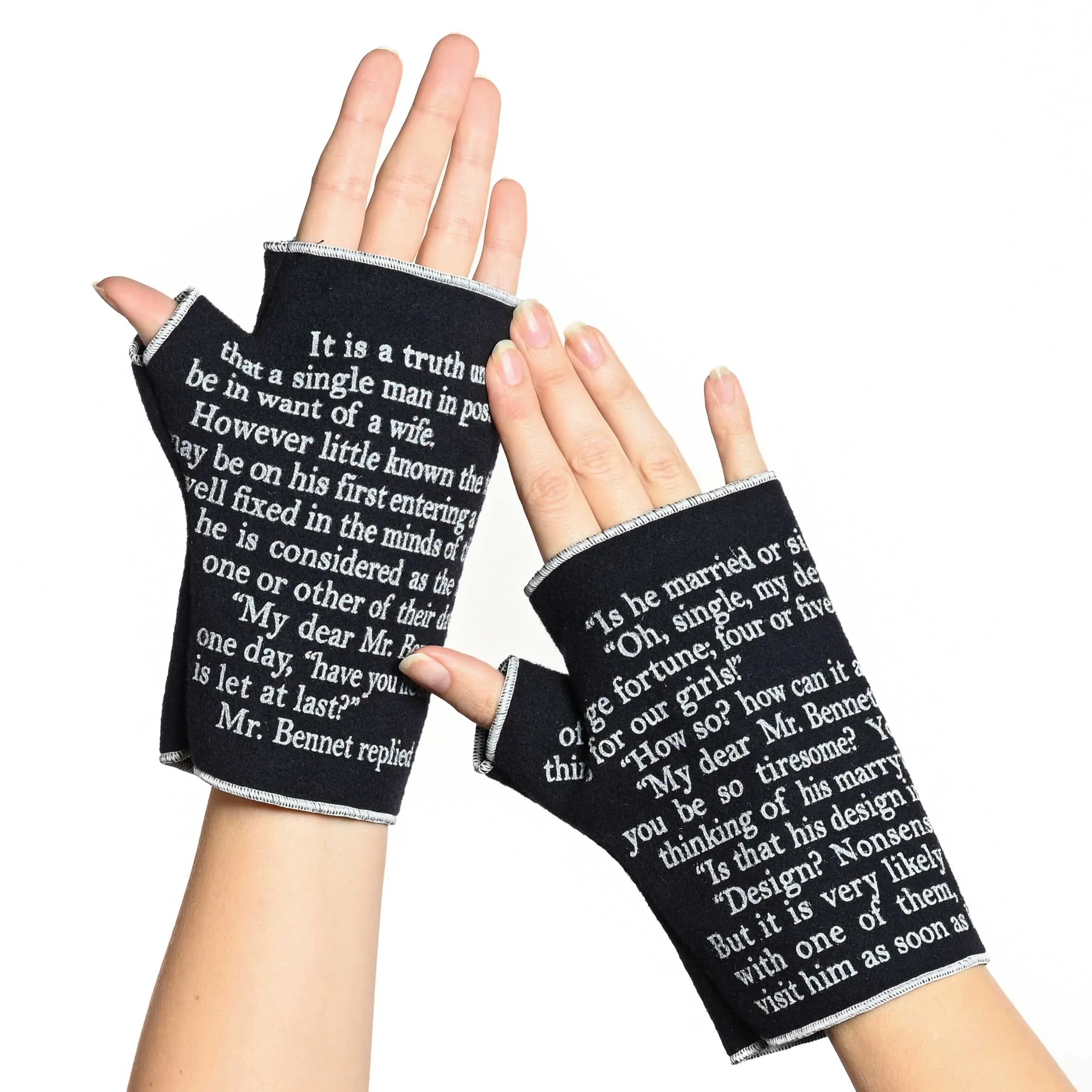 Pride and Prejudice Italian Wool Gloves