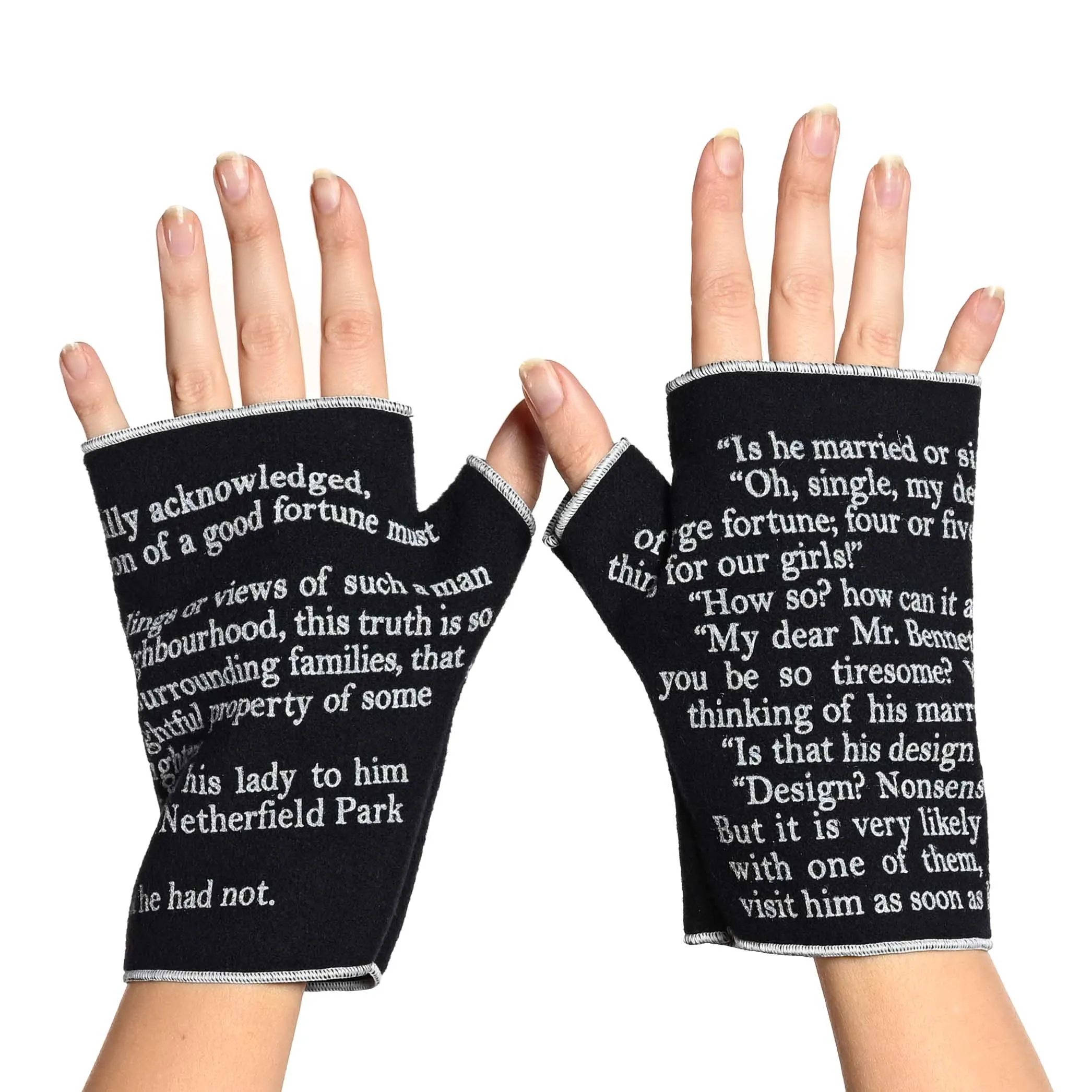 Pride and Prejudice Italian Wool Gloves