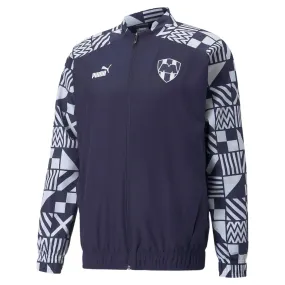 Puma 2022-23 Monterrey Pre-Match Jacket - Peacoat-White