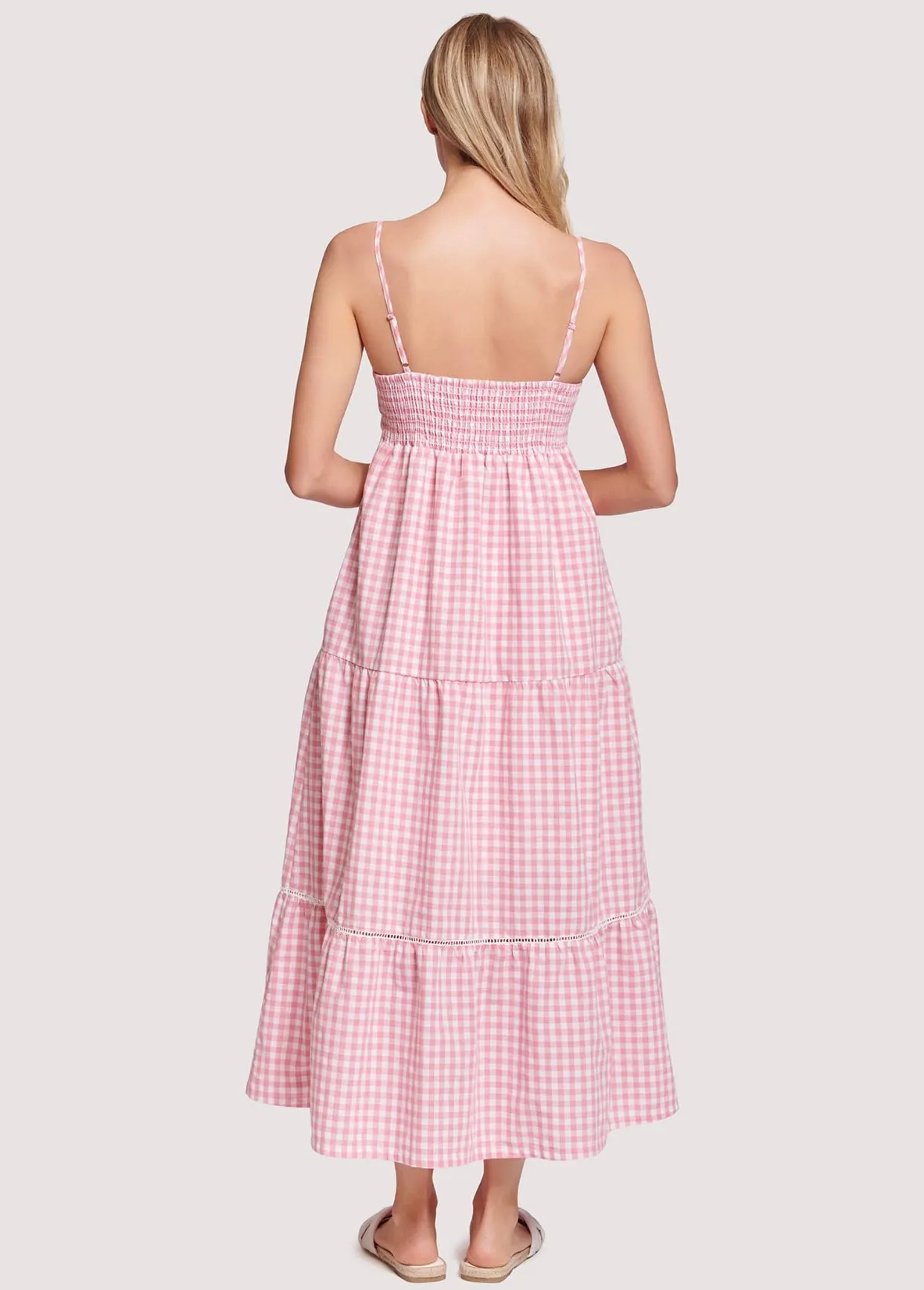 Romantic Gingham Dress