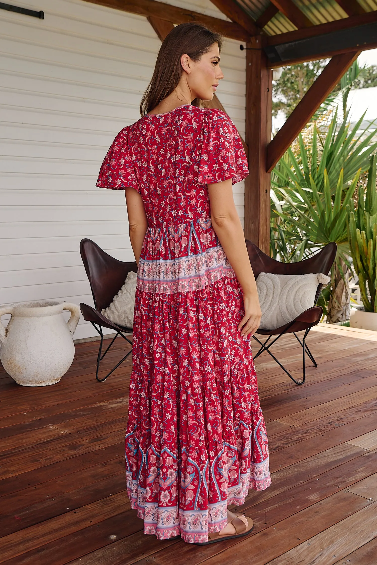 RUBY ROUGE OLLI MAXI DRESS