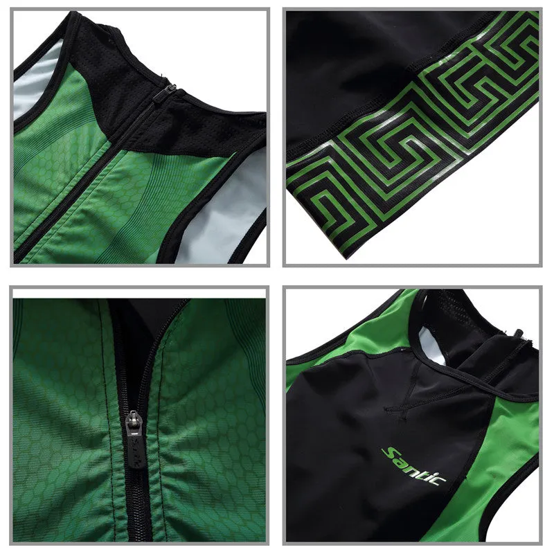 Santic Ninja Men Triathlon Overall Sleeveless