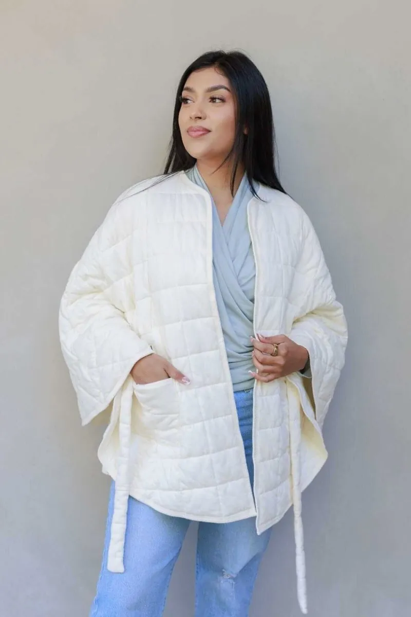 Scarlett Quilted Nursing Cover & Poncho