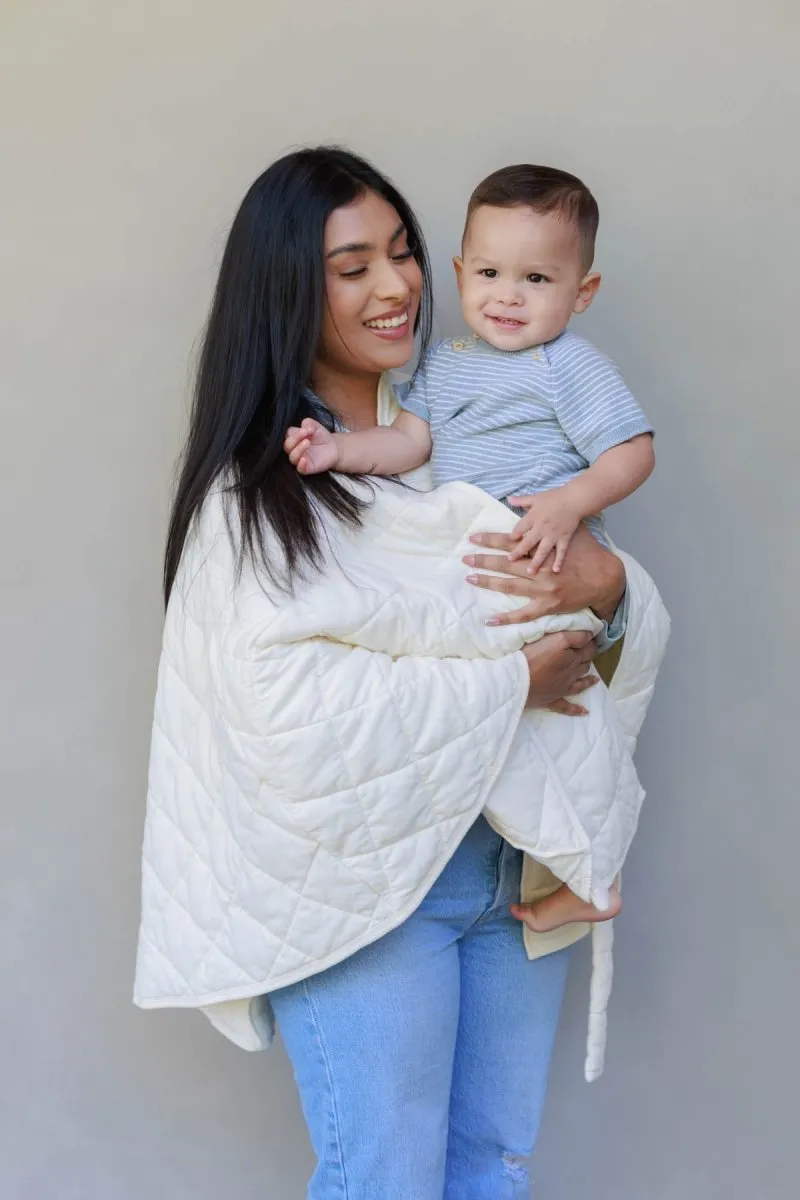 Scarlett Quilted Nursing Cover & Poncho