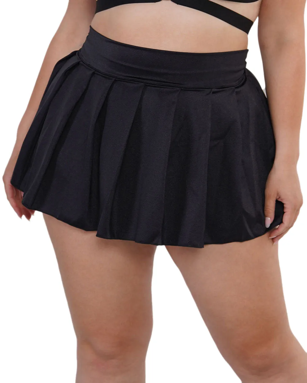 See U After Class Pleated Mini Skirt