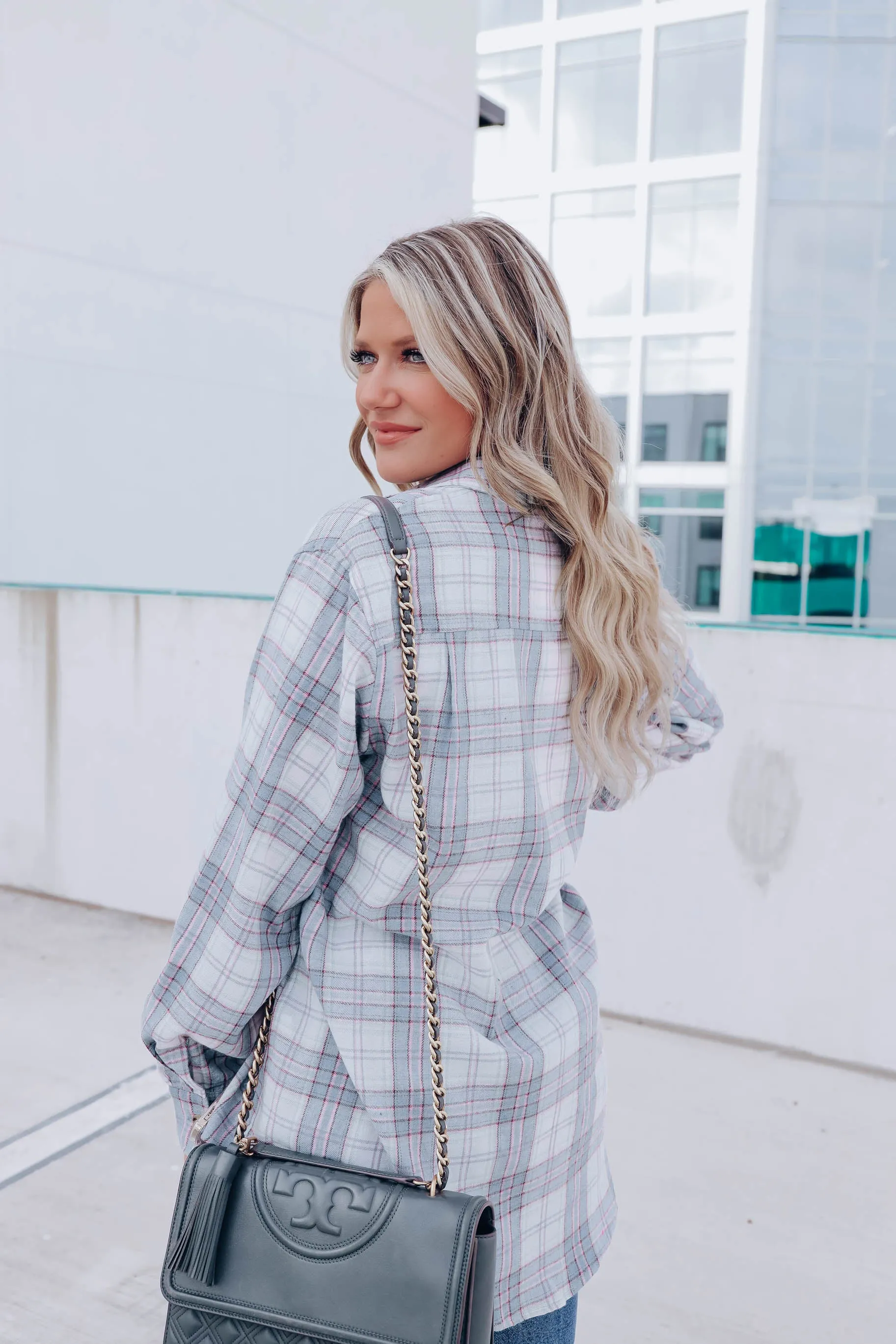 Simply Put Plaid Flannel - Blue