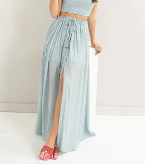 Skirt - Maxi - Blue