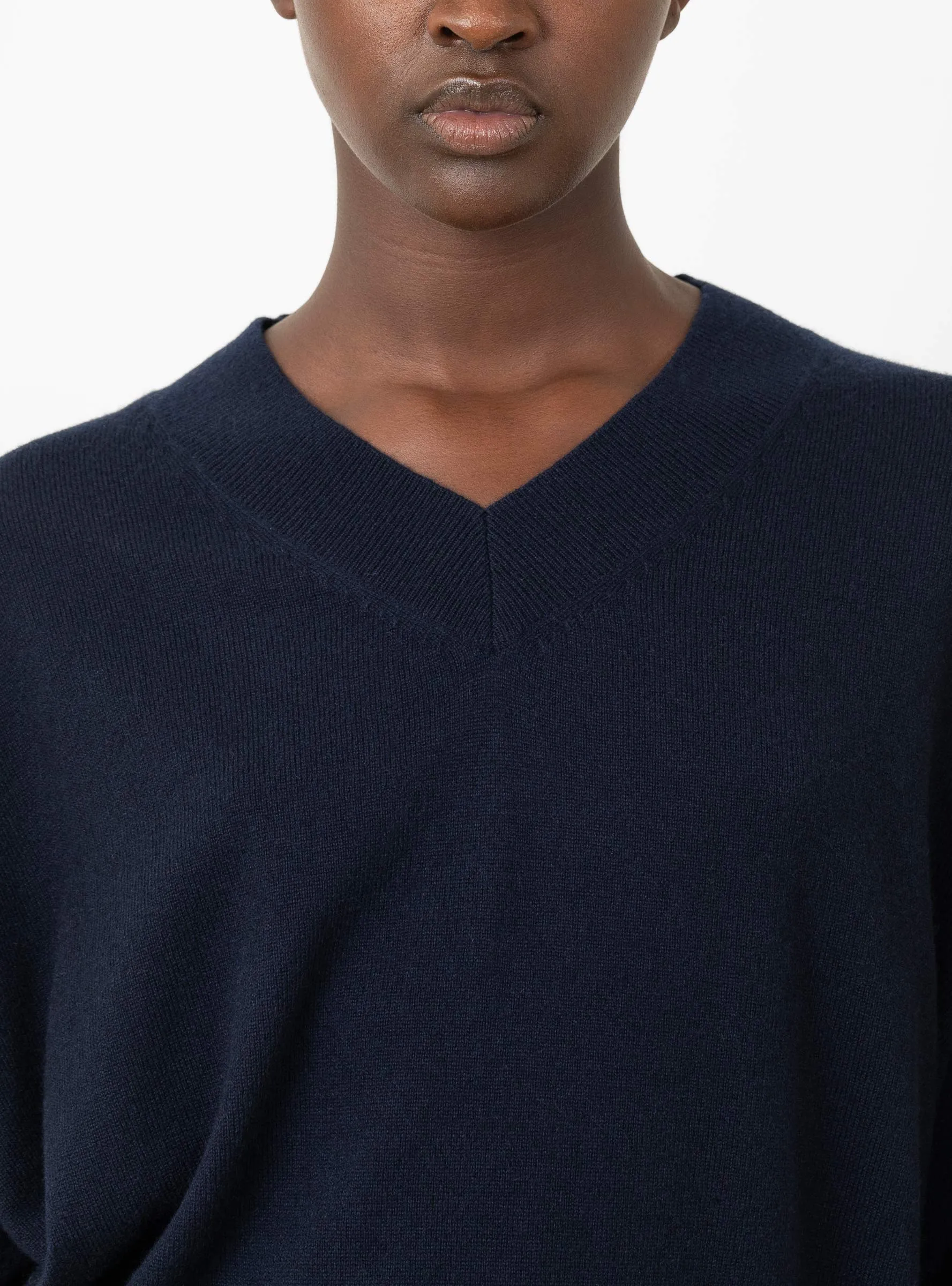 Slax Cashmere Pullover Navy