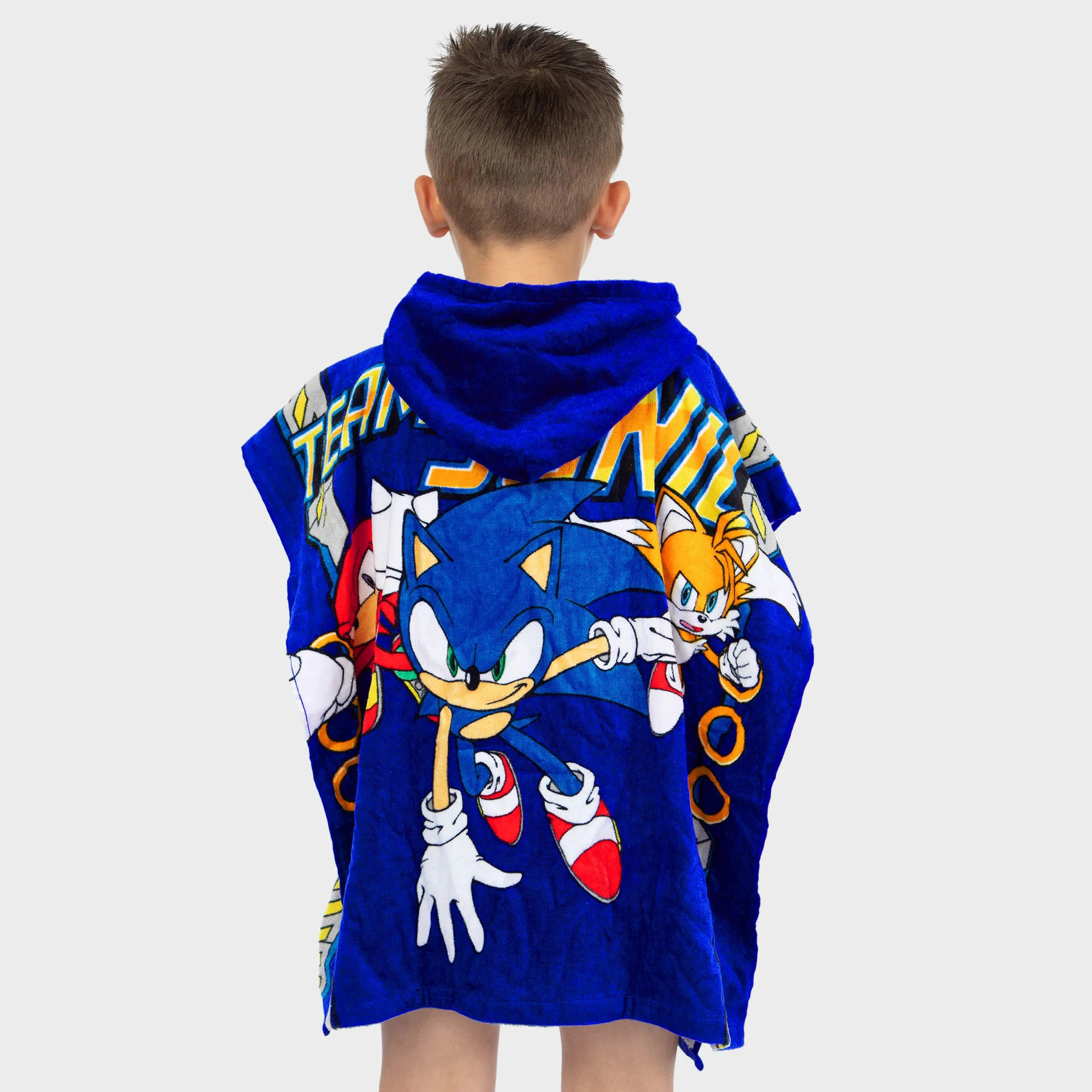 Sonic The Hedgehog Towel Poncho