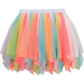 SS21 Billieblush Girls Rainbow Tulle Skirt