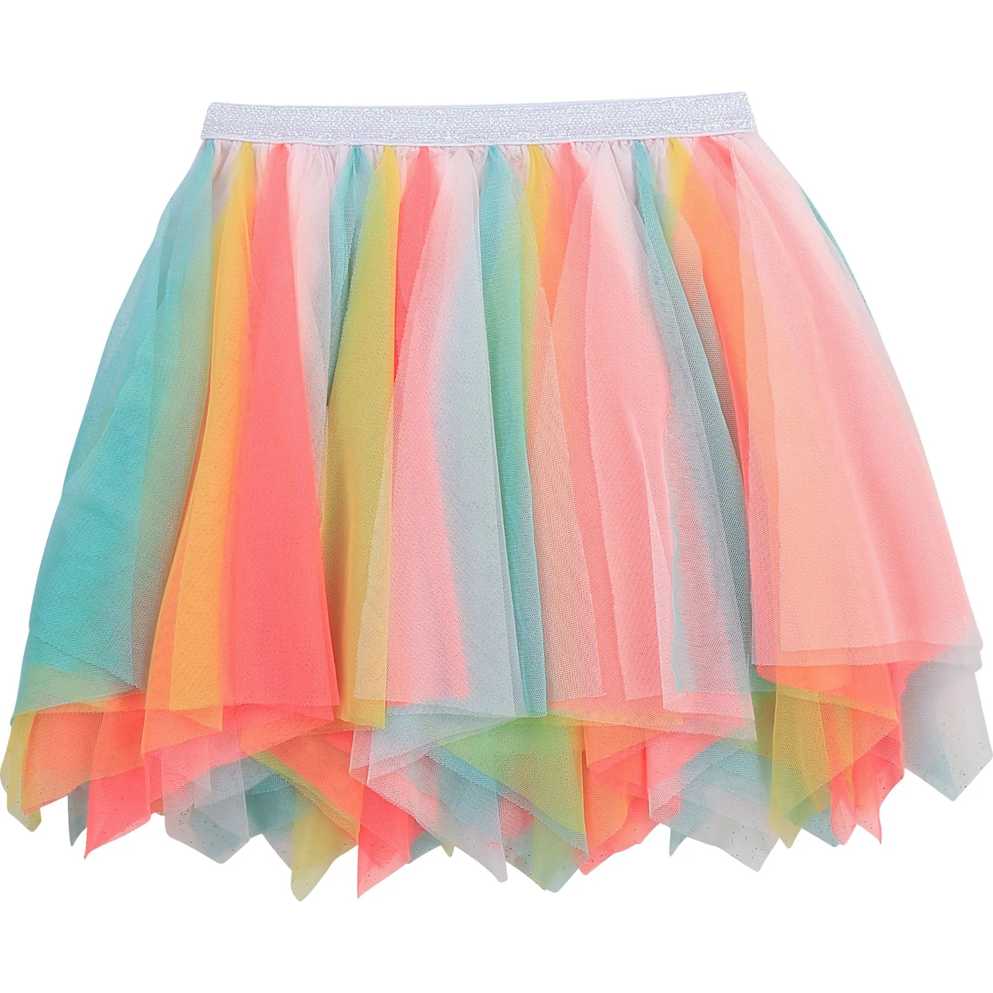 SS21 Billieblush Girls Rainbow Tulle Skirt