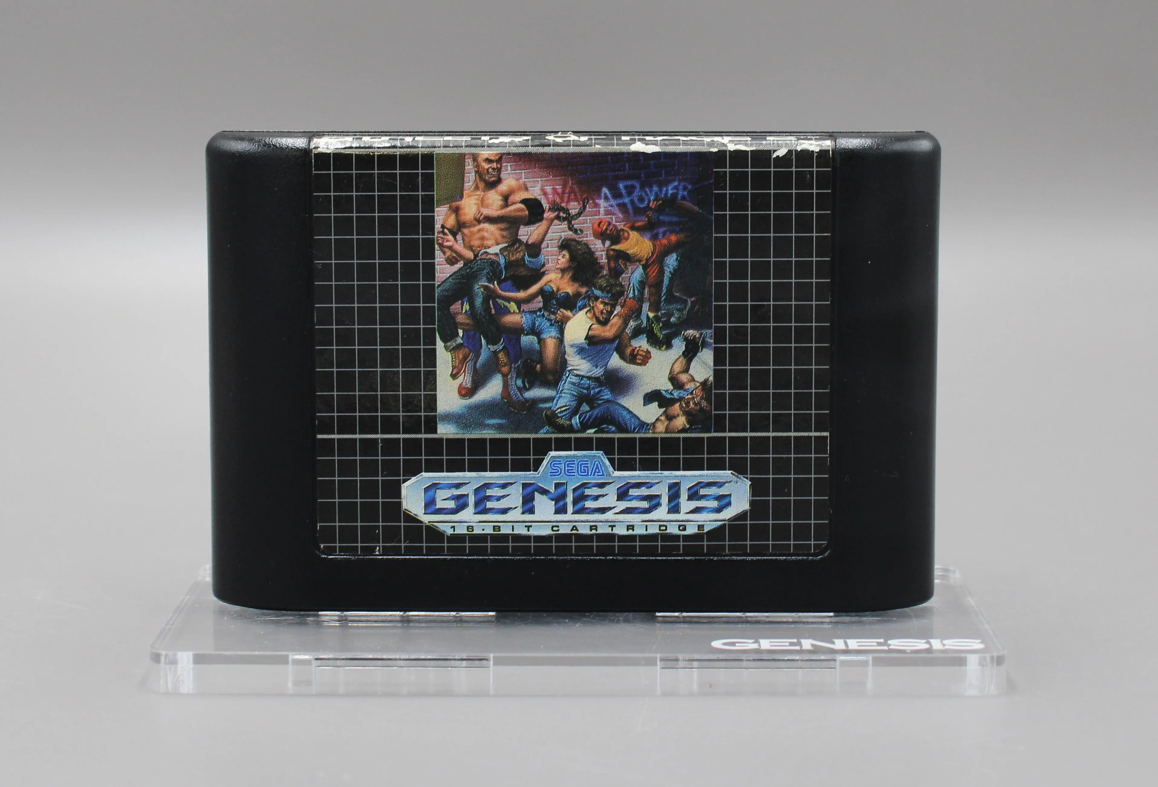 Streets Of Rage 2 (Sega Genesis, 1992) Game Cartridge, Cleaned & Tested! 1st Print