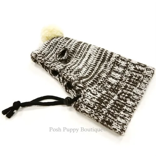 Sweater Hat- Brown