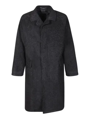 Teddy effect black coat