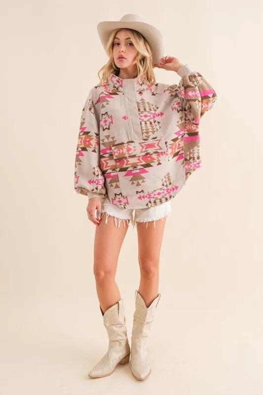 TEEK - Aztec Western Pullover