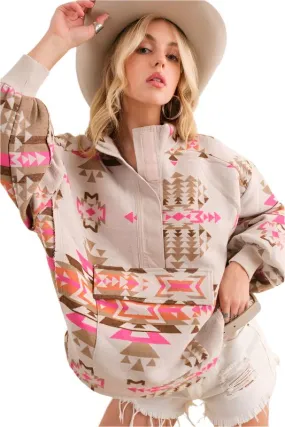 TEEK - Aztec Western Pullover